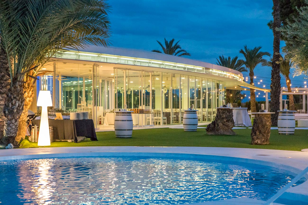 Salón de bodas El Jardín de la Estación - Grupo Casa Tomás