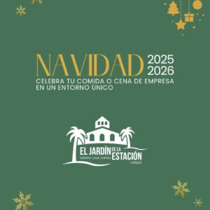 Menú Navidad 2025 en Jardín de La Estación